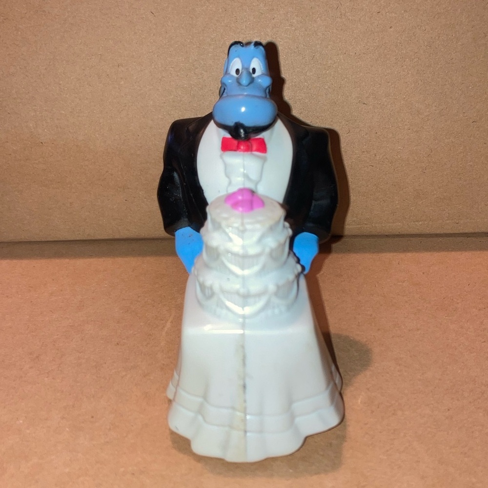 Vintage McDonald's Happy Meal Toy Aladdin King Of Thieves #8 Maitre D' Genie